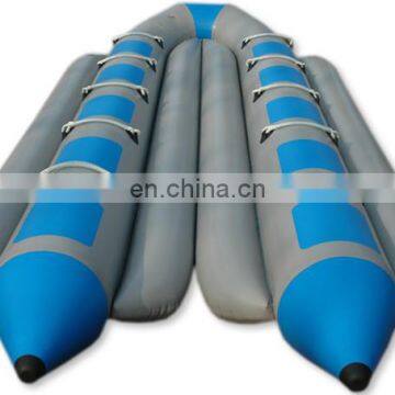 10 Seats Double Lanes PVC Inflatable Fly-fishing Banana Boat for Water Fun photo-4