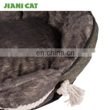 Best Selling pv Plush Fabric Carrying Boat Pet Dog Bed With Handle photo-4