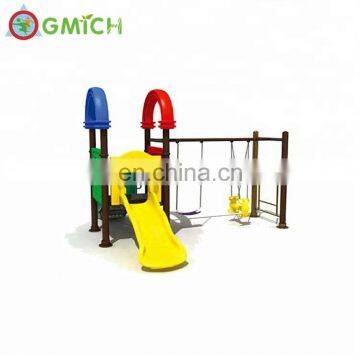 More Functional Cubby House Kids Swings Slide Sets With Slide for JMQ-G193F photo-4