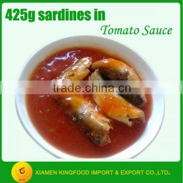 425g canned sardine with chilli tomato sauce, free sample