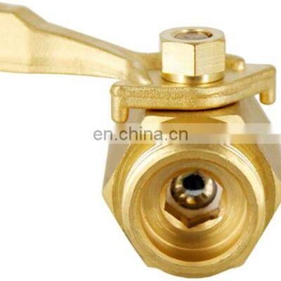 Irrigation Brass Female Shut off Hose Connector Valve