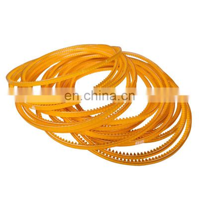 Truly Endless PU orange color Timing Belt sewing machine belt