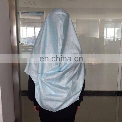 Disposable Surgical Kit Surgeon White Blue Medical Anti-Fog T4 Head Cover Helmet With Face Eye Shield Protection Hood Cover photo-5