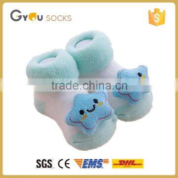 2016Cute little star baby shoes socks /Baby anti-slip socks