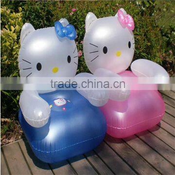 cute children PVC inflatable chair sofa