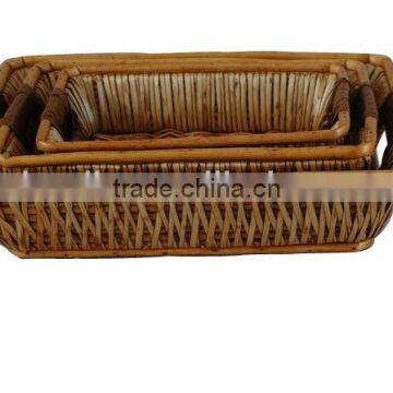 Wicker Flat Basket