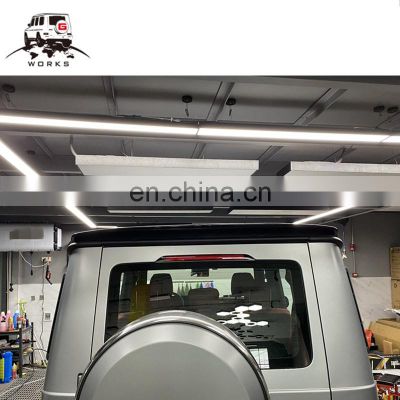 2019year new G Class W463A G63 G550 G500 w464 dry carbon material roof spoiler for G wagon W464 rear wing