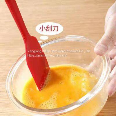 Silicone Scraper All-in-one Wipe Food-grade Baking Tool Cake Cutter Cream Scraper Household Pancake Shovel photo-4