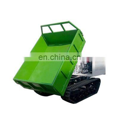 Discount price dump truck mini dumper rear dumper with rubber track