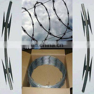 China Manufacture Galvanized Wholesale Razor Barbed Wire Fence/razor Wire photo-5