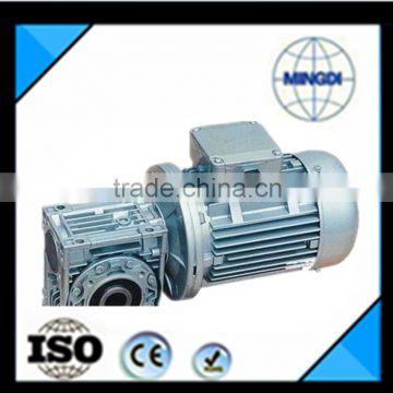 MINGDI BRAND RV series ratio :15 Worm gearbox with motro