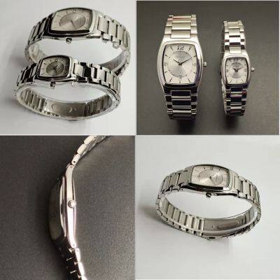 Stainless Steel Thin Women Watches Man Fashion Quartz Watch photo-4