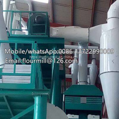 Automatic maize wheat flour milling machine corn processing line grain product making machine