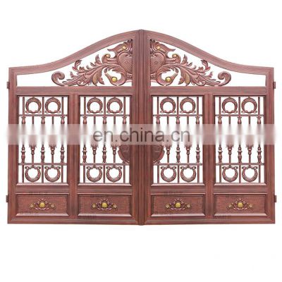 CBMMART high quality electric Aluminium gate customized latest house main gate designs