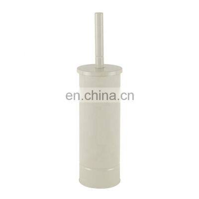 High Quality Powder Coating Light Grey Trash Can With Toilet Brush Set Household Bathroom Accessories for Home