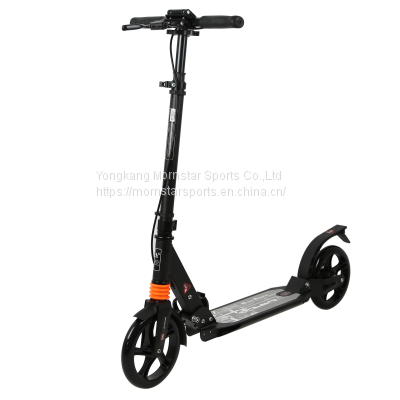 Big 2 Wheels Scooter 200mm PU Wheels Aluminum Kick Scooter Adults