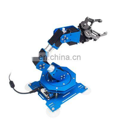 6DOF Robot Arm 6-Axis Aluminum Robotic Arm with Servos Ready to Use Finished Standard Version