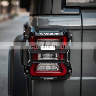 Aluminum Taillight Cover for Jeep wrangler JL 2018+ New design rear light cover