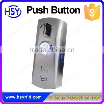 LED indicator stainless steel buttons for door access