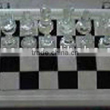 Aluminum black or silvery white portable hot selling aluminum chess case