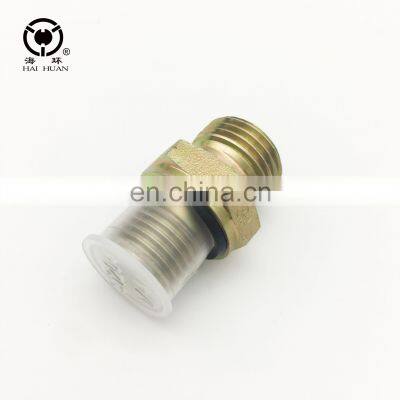 high quality galvanized carbon steel male connector male thread straight pipe fitting