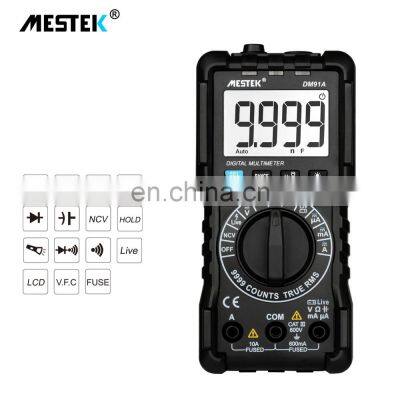 MESTEK Handheld LCD Digital Multimeter 9999Counts Multimetro AC/DC Volt Amp Ohm Diode Continuity Tester Auto Ranging Multitester photo-3