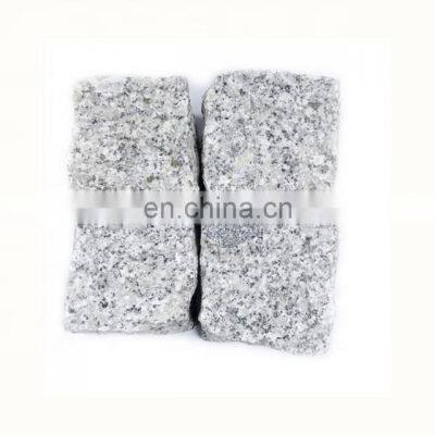 Cheap Bianco Sardo granite paving blocks