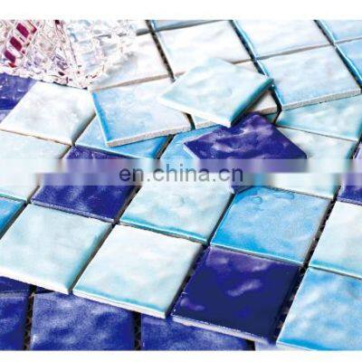 Non Slip Pool Tiles Swimming Pool Ceramic Mosaic and Glass Tiles Swimming Pool Tile for Sale