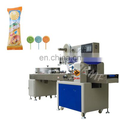 High Speed Plate Type Lollipop Sandwich Packing Machine Lollipop Pillow Packing Machine Price