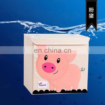 Small Fresh Storage Basket Desktop Processing Custom Cloth Dirty Clothes Storage Basket Box Cosmetics Storage Box photo-5