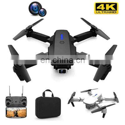 E88 Drone With Wide Angle HD 4K 1080P Dual Camera Don Height Hold Wifi RC Foldable Quadcopter Dron Gift Toy photo-2