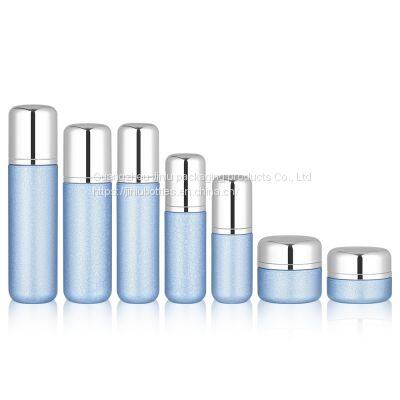 New 50g Round Cream Bottle 60ml Skin Care Product Liquid Foundation Bottle 100ml Lotion Glass Bottle photo-5