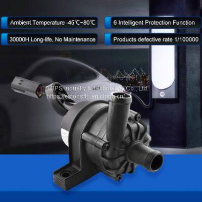 TOPSFLO 12V Water Pump for EV Circulating DC Water Pump