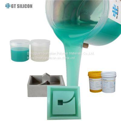 RTV2 Flower Pot Concrete Mold Making Liquid Silicone Rubber photo-3