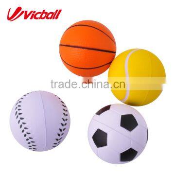 mini kids PU stress ball foam ball