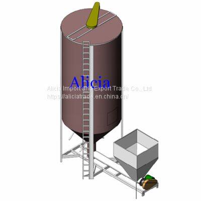 Пластиковые гранулы, винтовой смеситель, вертикальные мешалки