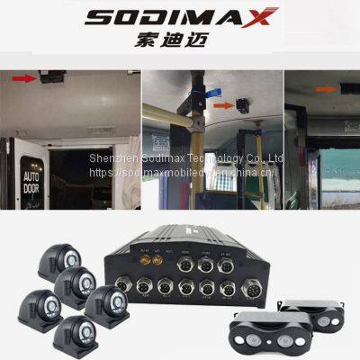 2-Doors Binocular Lens 3G Passenger Counter For 4x4 Coaster Bus photo-2