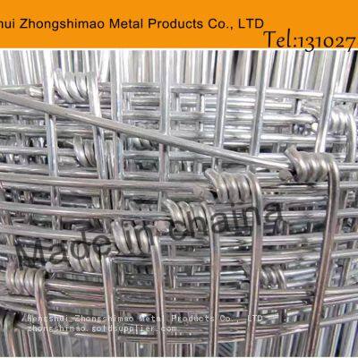 Woven Wire Field Fence/Galvanized Steel Mesh/ stock fencing wire