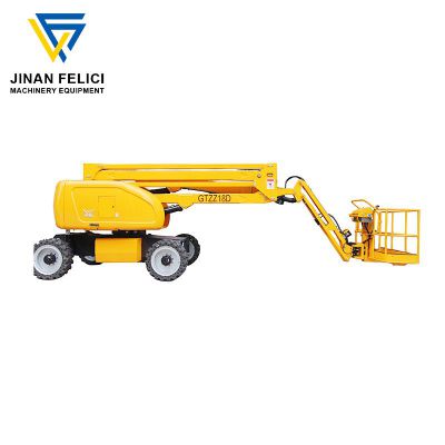 Electric Curved Arm Aerial Work Platform