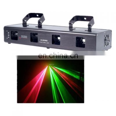 pro dj lighting effect 4 lens dmx disco 4 eyes RG laser