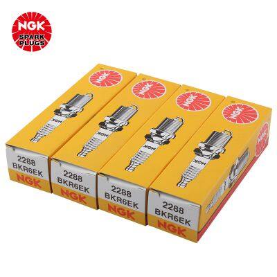 Wholesale Original Genuine NGK Spark Plug Nickel alloy BKR6EK 2288 Car Engine Spark Plug for Toyota Lexus