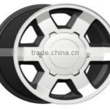 Aluminum Rim 6 Hole 6x139.7 After Market Machine Face With Hyper Silver in China photo-3