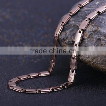 Popular Directly Yiwu Jewelry Factory Gold Plated Chain Necklace For Mens photo-2