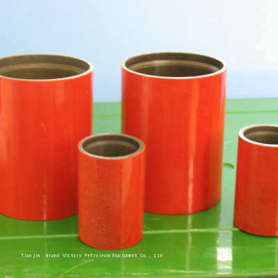 11th edition casing coupling BTC in stock, conversion joint, N80/L80 oil pipe coupling, 2-7/8”coupling EUE