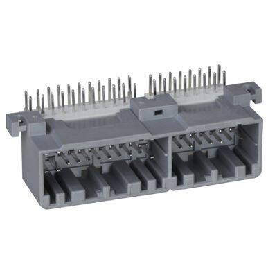175521-6 Male Automotive PCB Wire Harness Connector  38pin PCB header connector