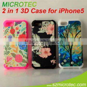 MT-IP5R2-3D Light up Phone Case for Iphone 5