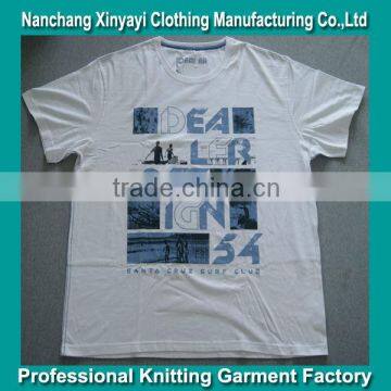 Fashion Hot Selling White T Shirts High Quality Organic Cotton T Shirt Clothing Tee Shirt Factories in China