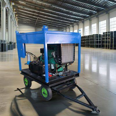 500bar High Pressure Water Jet Concrete Roughening Machine Electric Cold Water Dam Hydro Power Station Roughening Machine