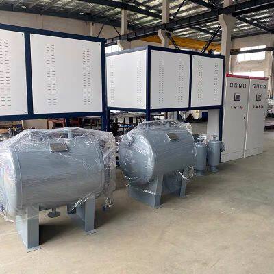 3-10kw Small Heat Transfer Oil Furnace Roller Vulcanizer Heat Transfer Oil Heater Reactor Thermal Circulation System photo-3