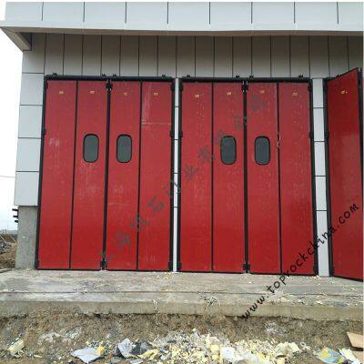 Jiangsu Fire Garage Doors, Fire Garage Folding Doors, Fire Multi-panel Folding Doors photo-3